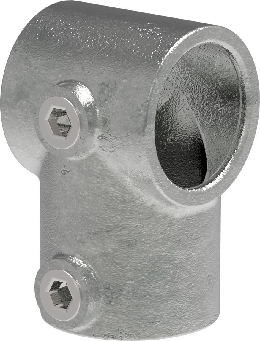 Rohrverbinder | T-Stück kurz | 101 | 21,3 mm - 60,3 mm | 1/2