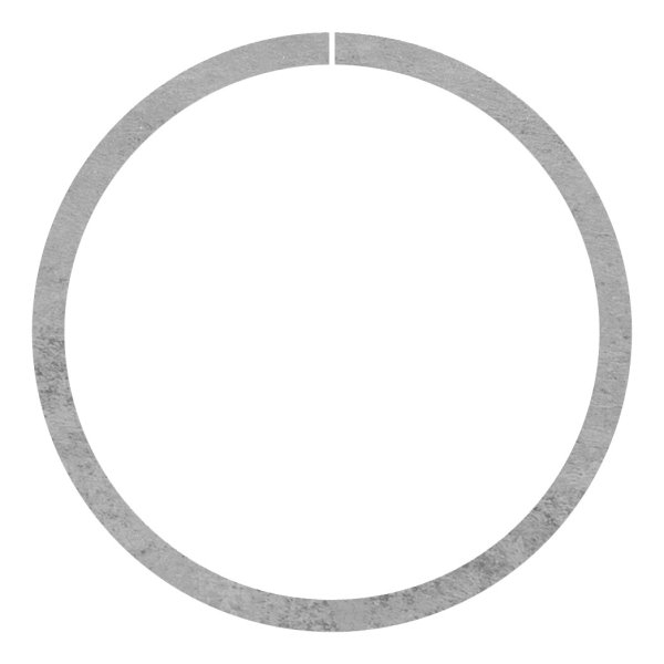 Schmiedeeisen Ring Vierkant Stoß unverschweißt Ø 110 mm 12x6 mm 