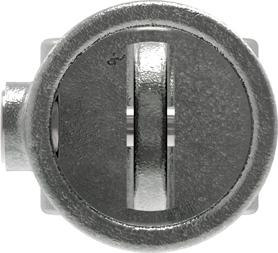Rohrverbinder | Gelenkstück doppelt 180° | 167C42 | 42,4 mm | 1 1/4" | Feuerverzinkt u. Elektrogalvanisiert