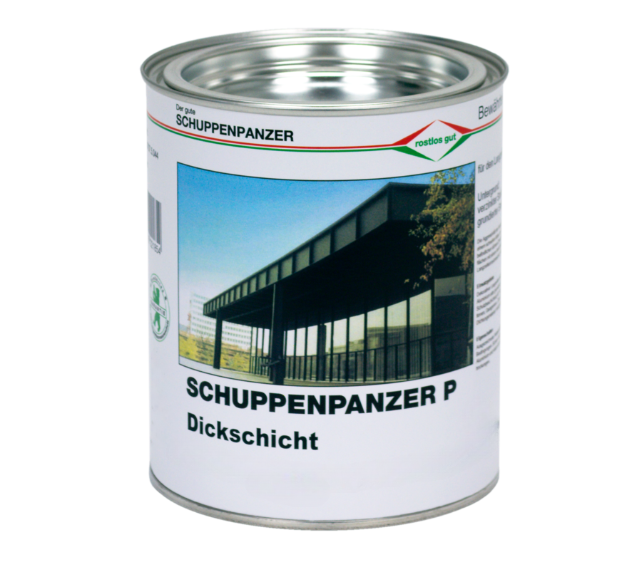 SCHUPPENPANZER-P Dickschicht RAL 9006 weißaluminium 2,5 l