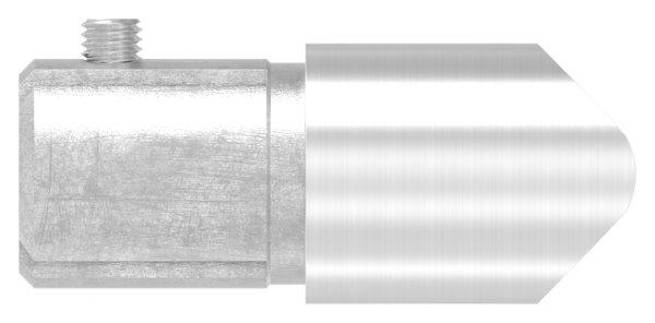 Anschlussstück 90° für Rundrohr Ø 33,7x2,0 mm V2A