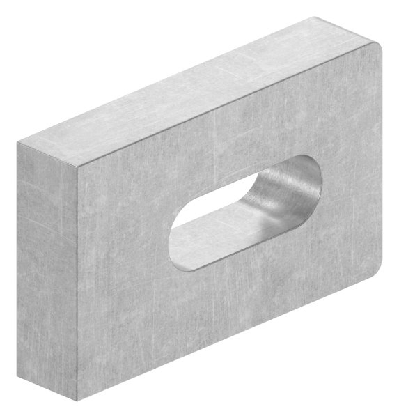 Anschweißlasche eckig 50x30x10mm