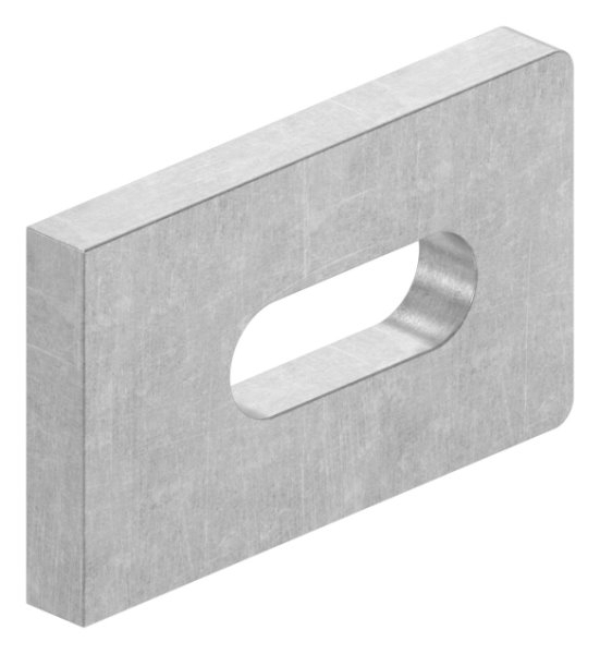 Anschweißlasche eckig 50x30x6mm