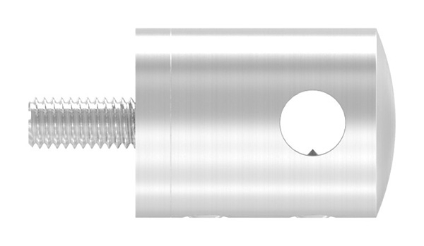 Seilhalter für Zwischenpfosten | Für Seil Ø 6 mm | Anschluss flach | V2A