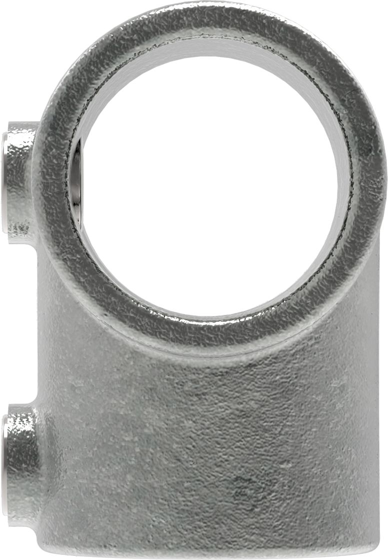 Rohrverbinder | T-Stück kurz verstellbar 0-11° | 153B34 | 33,7 mm | 1" | Feuerverzinkt u. Elektrogalvanisiert