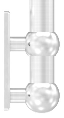 Wandhalter für Rundrohr Ø 42,4 mm V2A