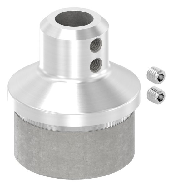 Stopfen für 42,4 x 2,0mm, V2A