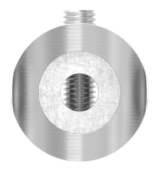 Anschlussstück 90° für Rundrohr Ø 33,7x2,0 mm V2A