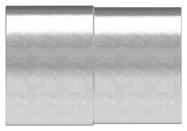 Verbindungsstück für Rundrohr Ø 48,3x2,6 auf  2,0 mm