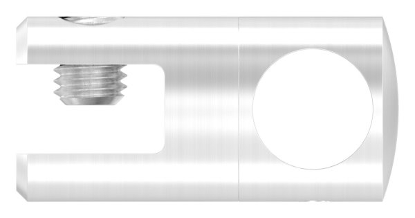 Querstab-Plattenhalter Ø 25 mm mit Bohrung 16,2 mm