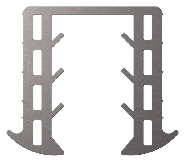 Keildichtung Glas 16,76 – 17,52mm, für Nut 34 x 34mm, Länge 6m, EPDM