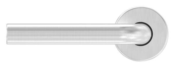 Türdrückerpaar V2A  inkl. 8 mm Drückerstift mit Abdeckrosette