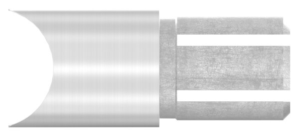 Anschlussstück 90° für Rundrohr Ø 33,7x2,0 mm V2A