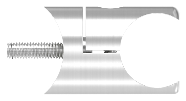 Blechhalter für Klemmprofil 27mm Anschluss: 42,4mm