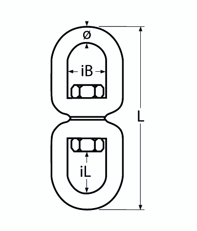 Wirbel Auge-Auge | V4A | 5 mm | VPE: 10