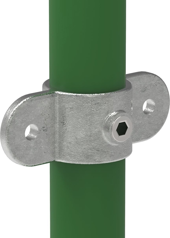 Rohrverbinder | Gelenkauge doppelt | 167MD48 | 48,3 mm | 1 1/2" | Feuerverzinkt u. Elektrogalvanisiert