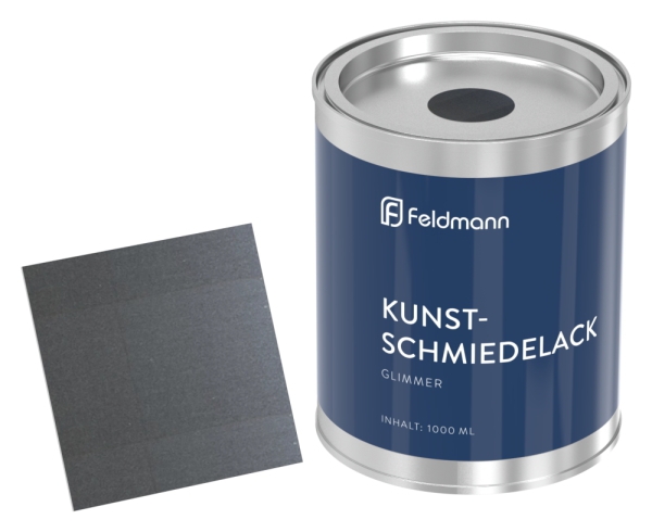 Schmiedelack Eisenglimmer anthrazit FP 1L