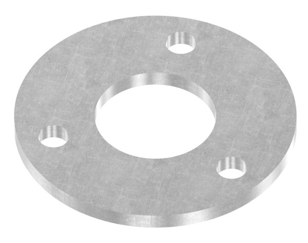 Ankerplatte | Maße: Ø 100x6 mm | Stahl (Roh) S235JR