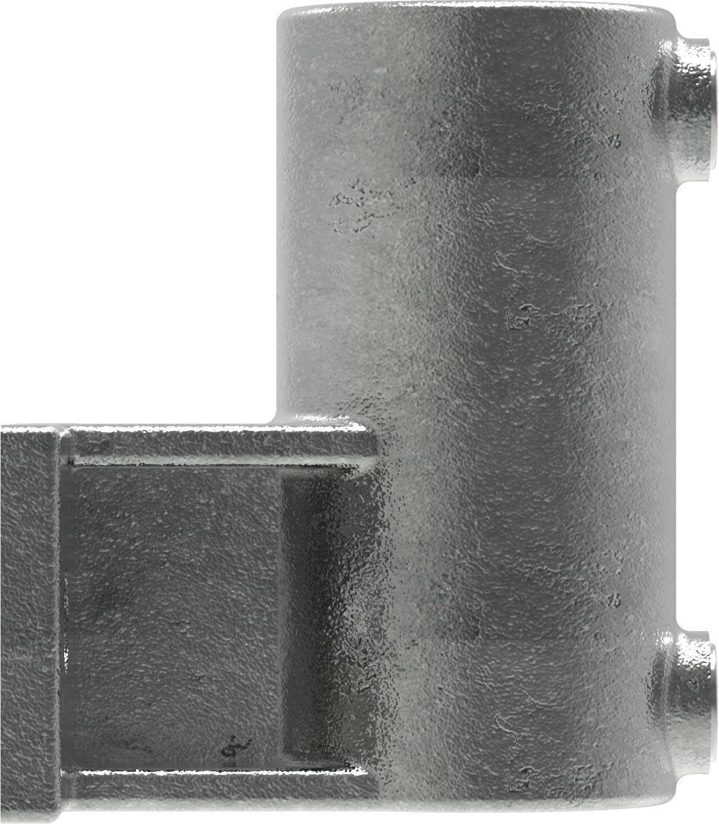 Rohrverbinder | Wandhalter Platte horizontal | 145B34 | 33,7 mm | 1" | Feuerverzinkt u. Elektrogalvanisiert