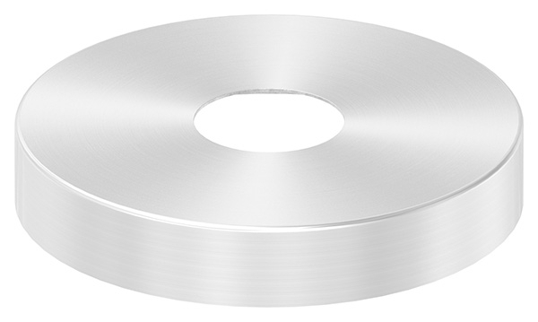 Abdeckrosette Ø 145x25 mm für Rundrohr: Ø 42,4 mm V2A