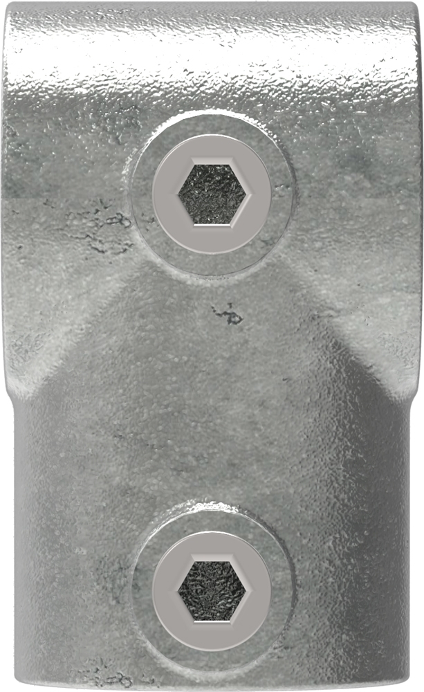Rohrverbinder | T-Stück kurz | 101C42 | 42,4 mm | 1 1/4" | Feuerverzinkt u. Elektrogalvanisiert