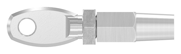 Augenterminal zur Selbstmontage | Für Seil Ø 3 mm | V4A