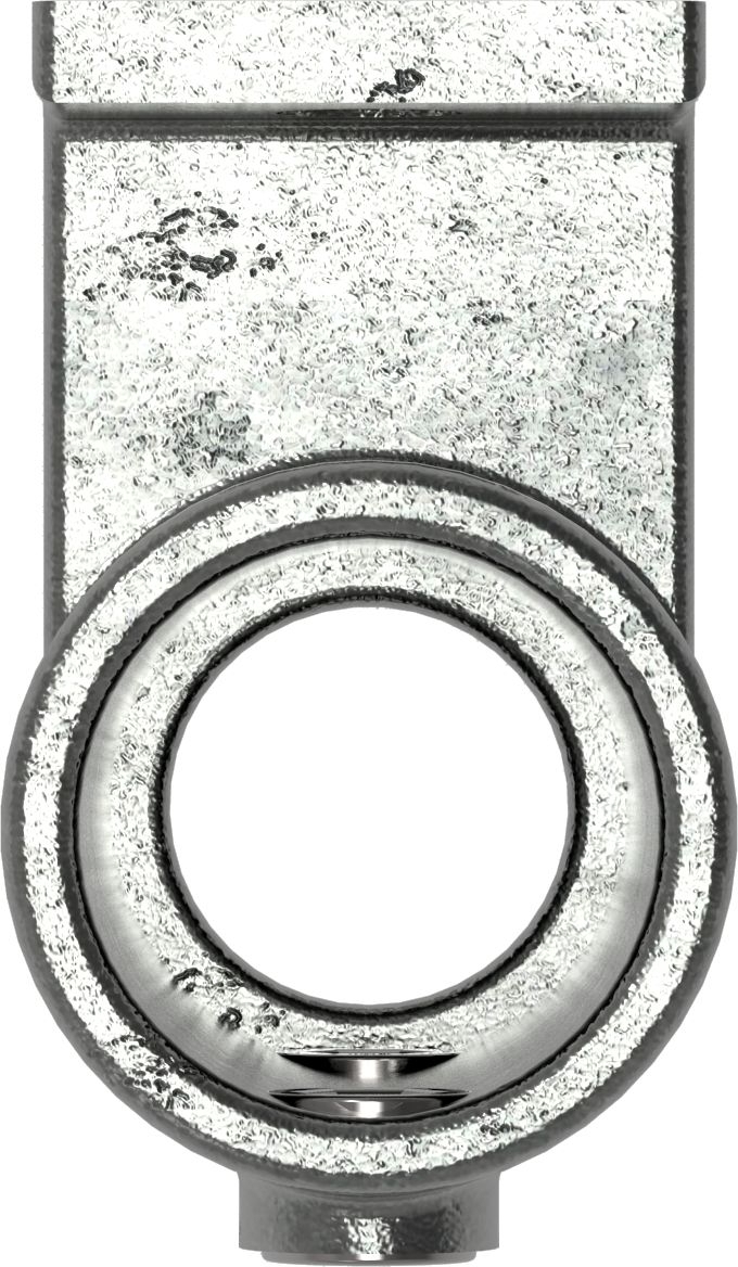 Rohrverbinder | Wandhalter Platte vertikal | 144D48 | 48,3 mm | 1 1/2" | Feuerverzinkt u. Elektrogalvanisiert