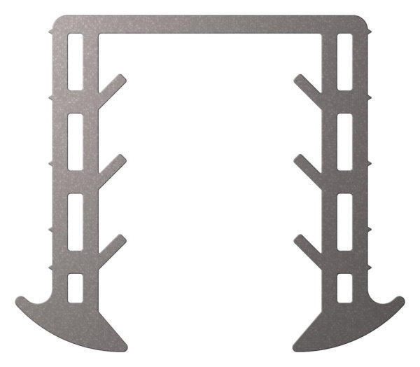 Keildichtung Glas 20,76 – 21,52mm, für Nut 34 x 34mm, Länge 6m, EPDM