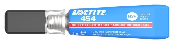 Sofortklebstoff, gelförmig 3 g Tube