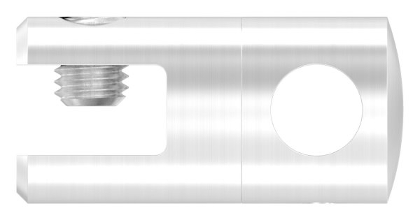 Querstab-Plattenhalter Ø 25 mm mit Bohrung 12,2 mm