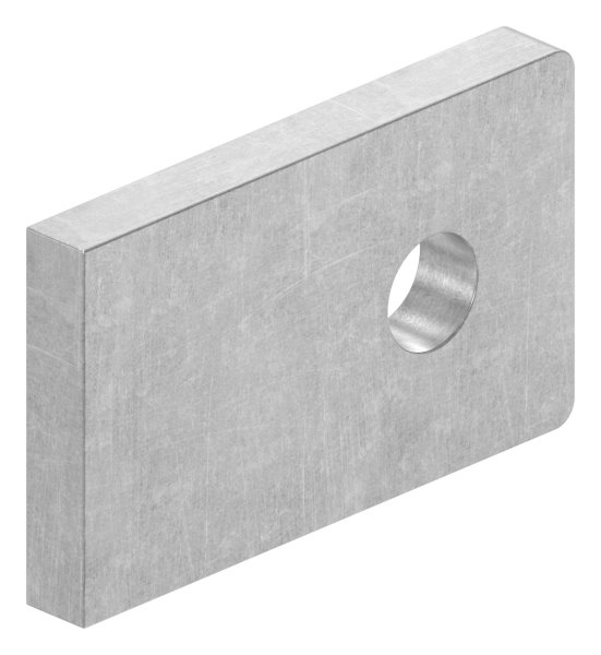 Anschweißlasche eckig 50x30x6mm